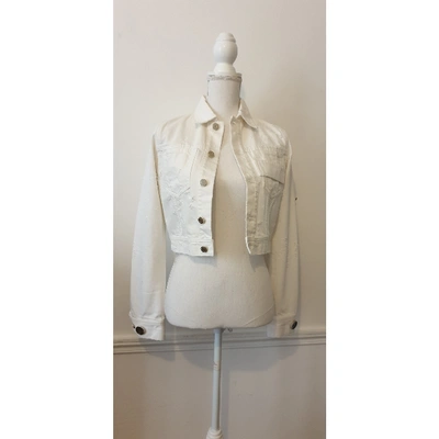 Pre-owned Givenchy Short Vest In White