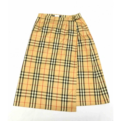 Pre-owned Burberry Mid-length Skirt In Other