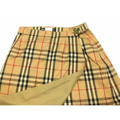 Pre-owned Burberry Mid-length Skirt In Other