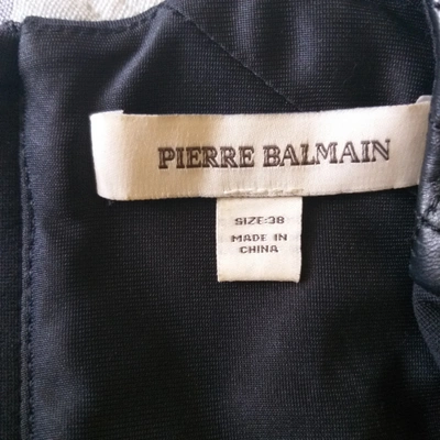 Pre-owned Pierre Balmain Black Dress