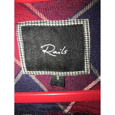 Pre-owned Rails Shirt In Red