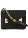 Sophie Hulme Mini Envelope Crossbody Bag In Black