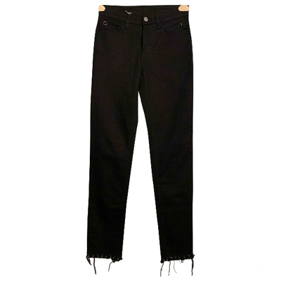 Pre-owned Alyx Black Cotton - Elasthane Jeans