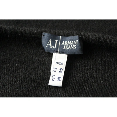 Pre-owned Armani Jeans Mini Dress In Black