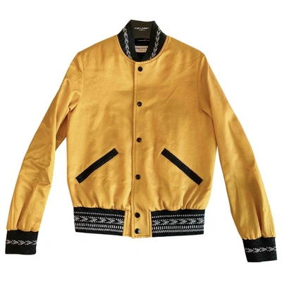 Pre-owned Saint Laurent Jacket In Yellow