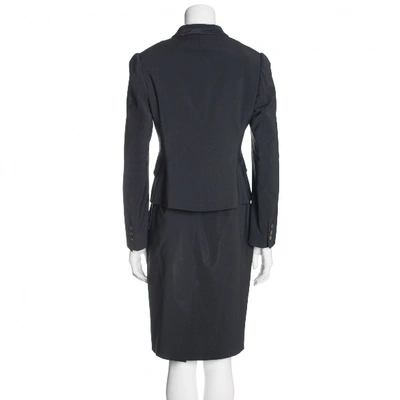 Pre-owned Paul Smith Wool Mid-length Dress In Black