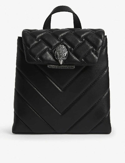 Kurt Geiger Kensington Quilted Leather Backpack In Black | ModeSens