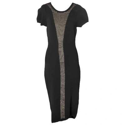 Pre-owned Sass & Bide Mid-length Dress In Black