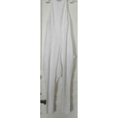 Pre-owned Givenchy White Jumpsuit
