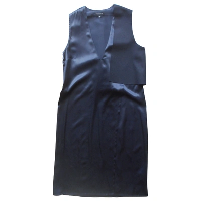 Pre-owned Kris Van Assche Mid-length Dress In Black