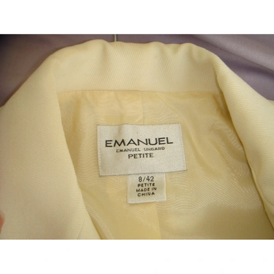 EMANUEL UNGARO Pre-owned Suit Jacket In Other