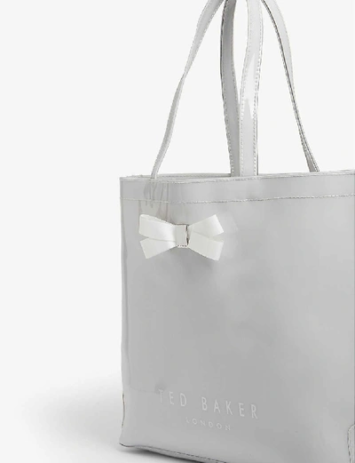 Shop Ted Baker Gabycon Bow Detail Pvc Tote