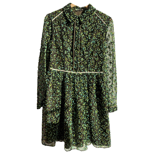 fendi green dress