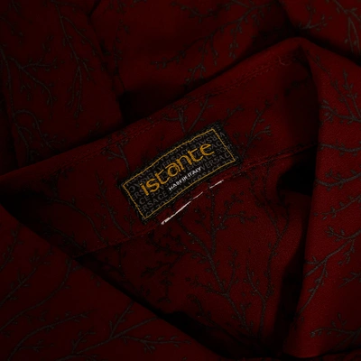 Pre-owned Versace Silk Camisole In Burgundy