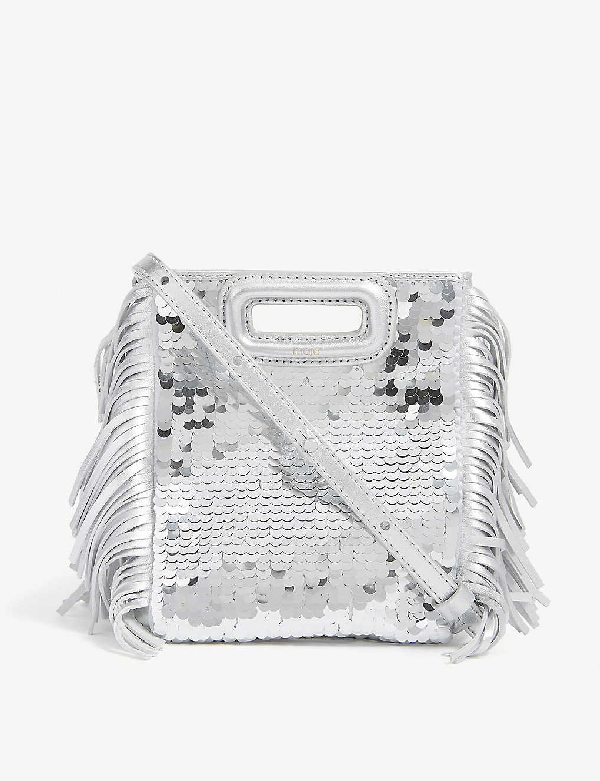 sequin shoulder bag