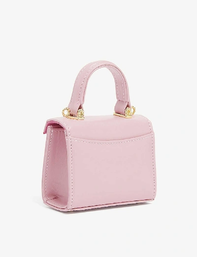 Shop Launer Picollo Mini Leather Top Handle Bag