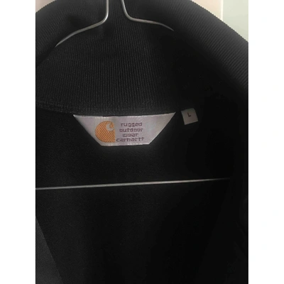 Pre-owned Carhartt Short Vest In Black