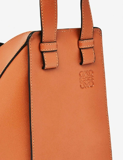 Loewe Womens Tan Hammock Small Leather Shoulder Bag In Tan