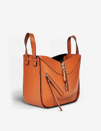 Loewe Womens Tan Hammock Small Leather Shoulder Bag In Tan