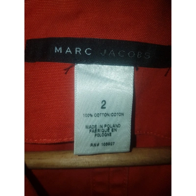 Pre-owned Marc Jacobs Jacket In Orange