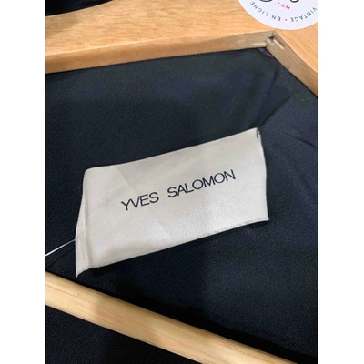 Pre-owned Yves Salomon Brown Mink Coat