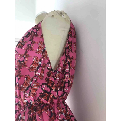 Pre-owned M Missoni Silk Blouse In Pink