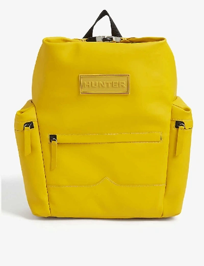 Hunter rubberised backpack sales