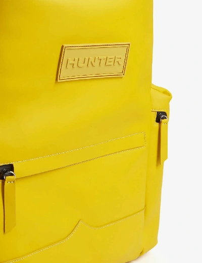 Shop Hunter Original Top Clip Rubberised Leather Backpack
