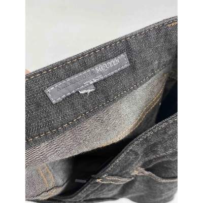 Pre-owned Alexander Mcqueen Multicolour Denim - Jeans Jeans