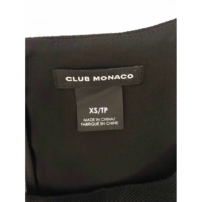 Pre-owned Club Monaco Black Viscose Top