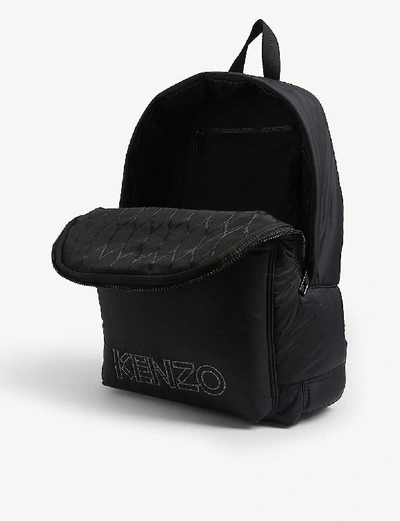 Shop Kenzo Kampus Large Nylon Backpack