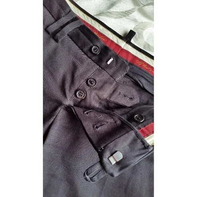 Pre-owned Dsquared2 Chino Pants In Black