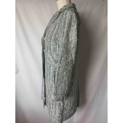 Pre-owned Marc Jacobs Wool Coat In Blue