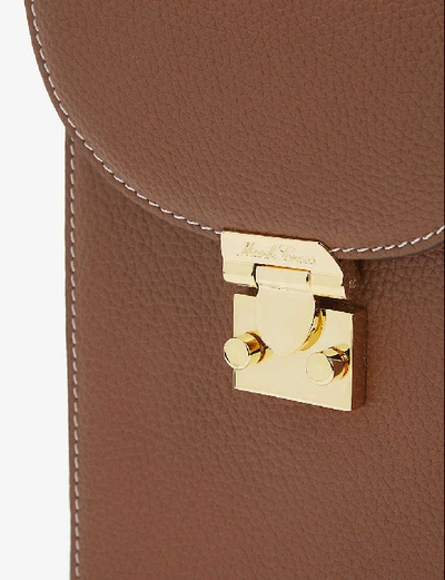 Shop Mark Cross Francis Leather Shoulder Bag