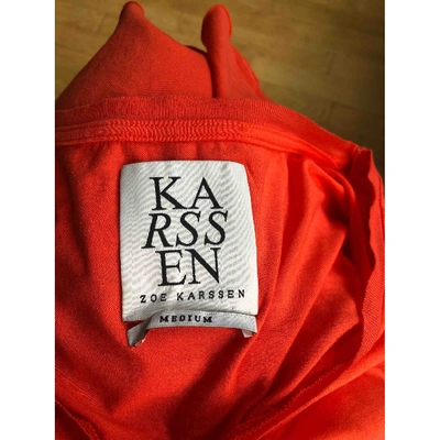 Pre-owned Zoe Karssen Pink Cotton Top