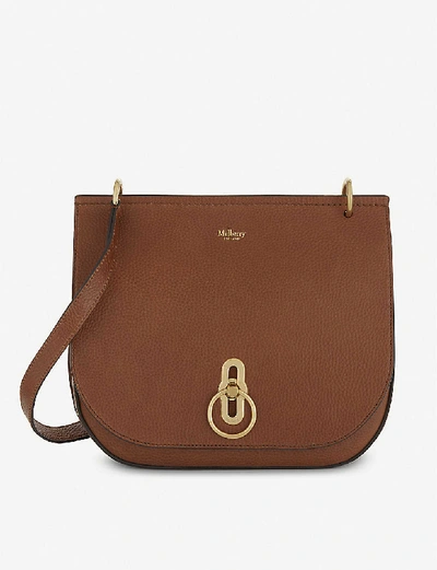 Shop Mulberry Amberley Grained-leather Satchel