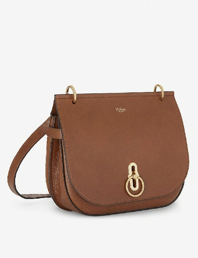 Shop Mulberry Amberley Grained-leather Satchel