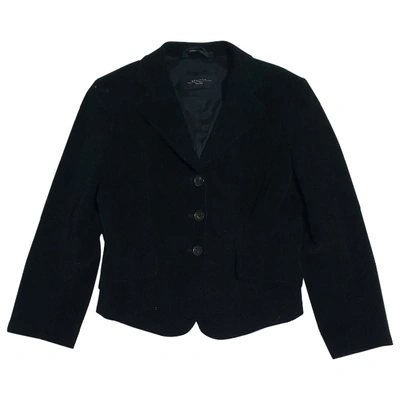 Pre-owned Max Mara Black Cotton Jacket