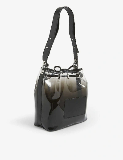 Shop Kenzo Kombo Bucket Bag In Black