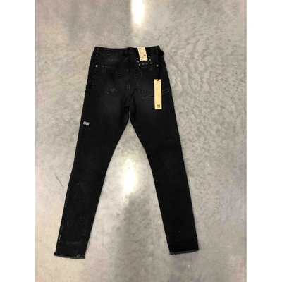 Pre-owned Ksubi Black Cotton - Elasthane Jeans