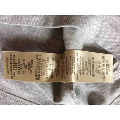 Pre-owned Burberry Grey Cotton Top