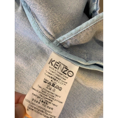 Pre-owned Kenzo Short Vest In Blue
