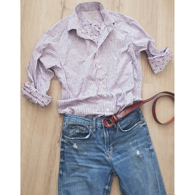 Pre-owned Etro Shirt In Pink