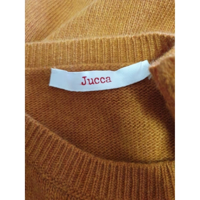 Pre-owned Jucca Wool Jumper In Orange