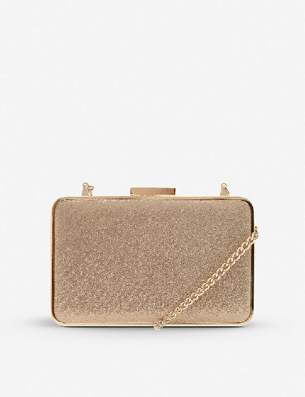 gold metallic clutch