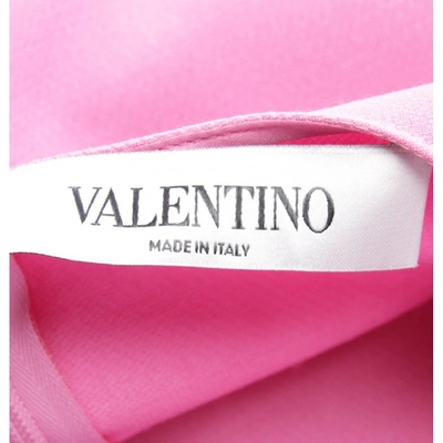 Pre-owned Valentino Wool Tunic In Pink