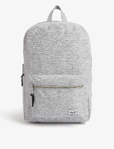 Shop Herschel Supply Co Settlement Backpack In Light Grey Crosshatch