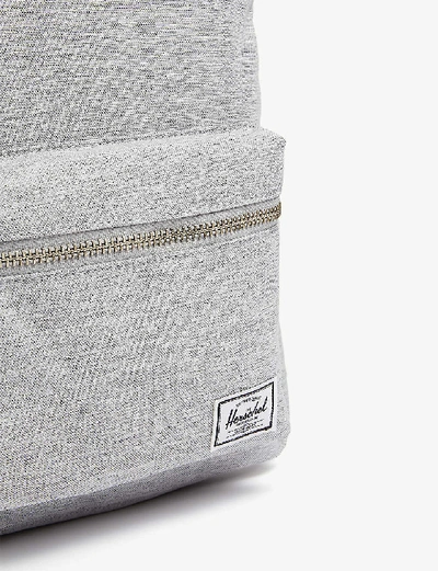 Shop Herschel Supply Co Settlement Backpack In Light Grey Crosshatch