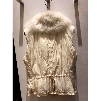 Pre-owned Ermanno Scervino Jacket In Beige