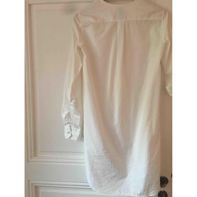 Pre-owned Sara Roka Mid-length Dress In White